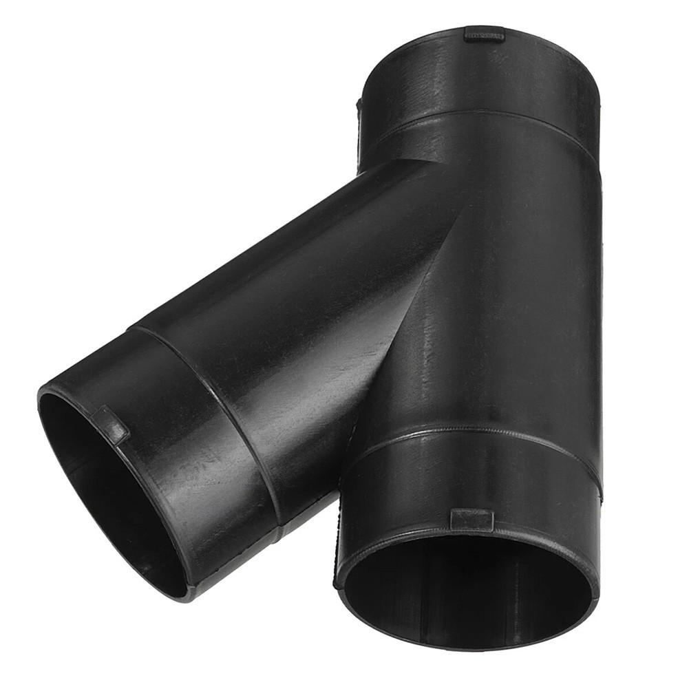 175mm Length Car Heater Ducting Pipe Y Shape Outlet Connector