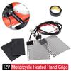 Зимние мотоциклетные подогреваемые рукоятки, накладки 12 В 10 Вт, универсальные рукоятки руля снегохода ATV, комплект для обогревателя Harley Suzuki