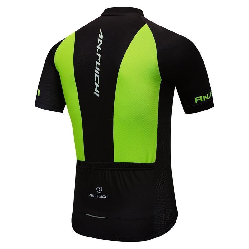 Летний комплект одежды для езды на велосипеде с коротким рукавом контрастного цвета, мужские спортивные трикотажные костюмы