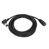 90 Degree MIDI Din Extension Cable 5 Pin DIN Male To Female Adapter Cable for MIDI Keyboard