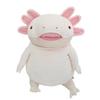 Morisaka Global Mochi Upa Ivory XL 35 X 35 X 50cm Axolotl Plush Toy Healing Soft To the Touch Cute Animal Mochi Series MOUP-0880IV