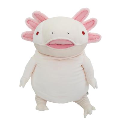 Morisaka Global Mochi Upa Ivory XL 35 x 35 x 50 см Мягкая игрушка Аксолотль, лечебная, мягкая на ощупь, милая, серия животных Mochi MOUP-0880IV