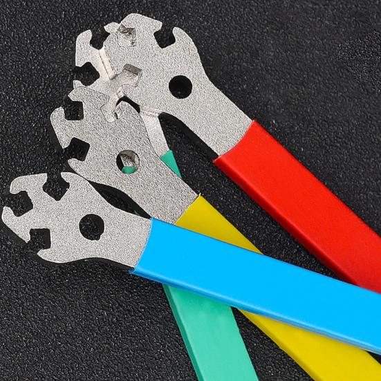 Инструмент для велосипедных спиц, конструкция с удлиненной рукояткой, многоцелевой, длительный срок службы, гаечный ключ для спиц высокой твердости для велосипеда