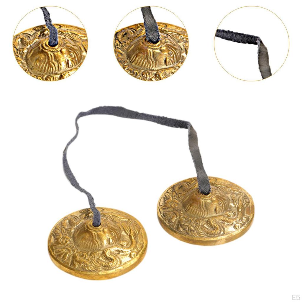 Колокольчики Tingsha Cymbals 6.5 см для медитации