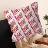 Flower Love Pattern Cushion Cover Car Throw Pillow Case For Sofa Car Christmas Gift 40x40cm 45x45cm