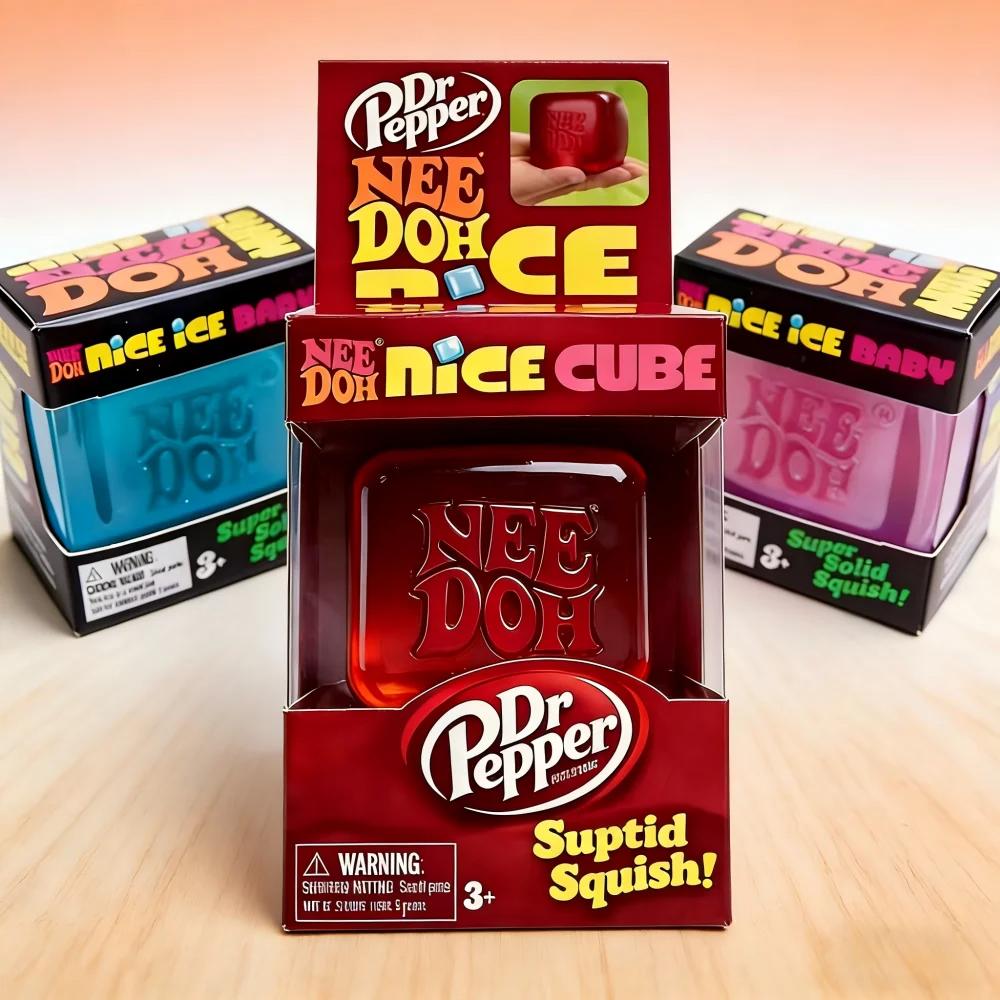 Needoh Newschylling Nice Cube Сенсорные игрушки Антистрессовые кубики Снятие стресса Пазл Облегчение давления Сувенир Для детей