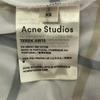 Acne Studios Клетчатый узор Длинный рукав Размер XS Белый система TEREK AW15 Мужской Б/У