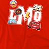 Cars Childrens/Kids Lightning McQueen Badge Hoodie