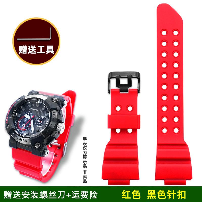 GWF A1000 Силиконовый ремешок для Casio G-SHOCK 7-го Frogman 5623 GWF-A1000 1A4 Дайверские часы Замена ремешка Мужской спортивный браслет