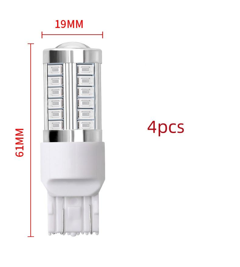 4 шт. автомобильная супер яркая 144 светодиодная лампа указателя поворота без ошибок без гипервспышек 1156 BA15S P21W/BAU15S PY21W/T20 LED 7440 W21W W21/5W