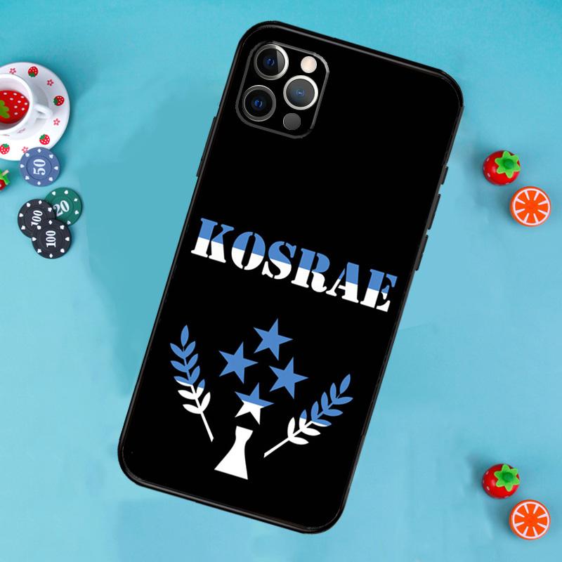 Чехол для телефона с флагом Косраэ для iPhone 17 Air 16 15 14 13 12 11 Pro Max 12 13 mini 15 16 Plus 16e Чехол Funda