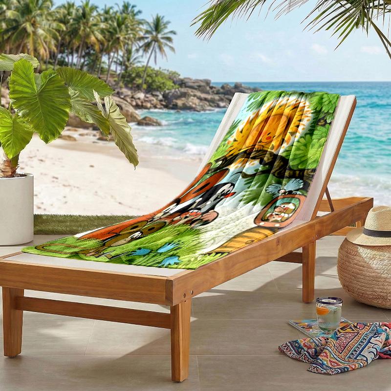 Krtecek Fashion Beach Towel: Ideal for Summer Adventures Soft, absorbent and quick drying suitable for swimming and bathing