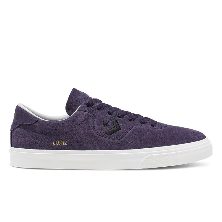 Converse Унисекс CONS Louie Lopez Pro Низкие 'Фиолетовый Белый' Мужские 166010C