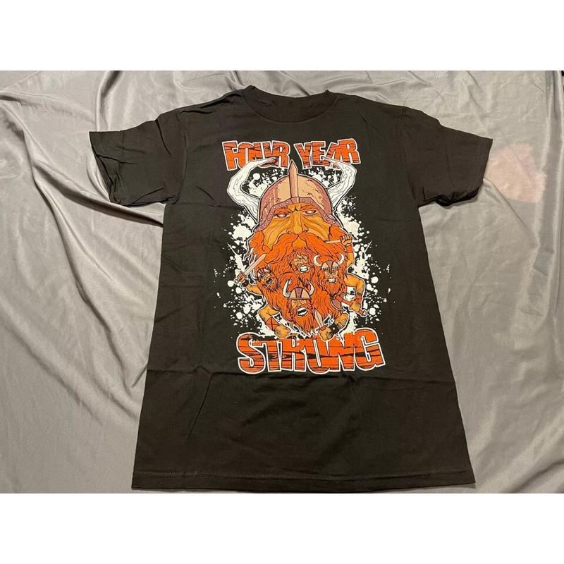 Vtg Four Year Strong Band For Fans T Shirt Men Cotton Full Size Aa149