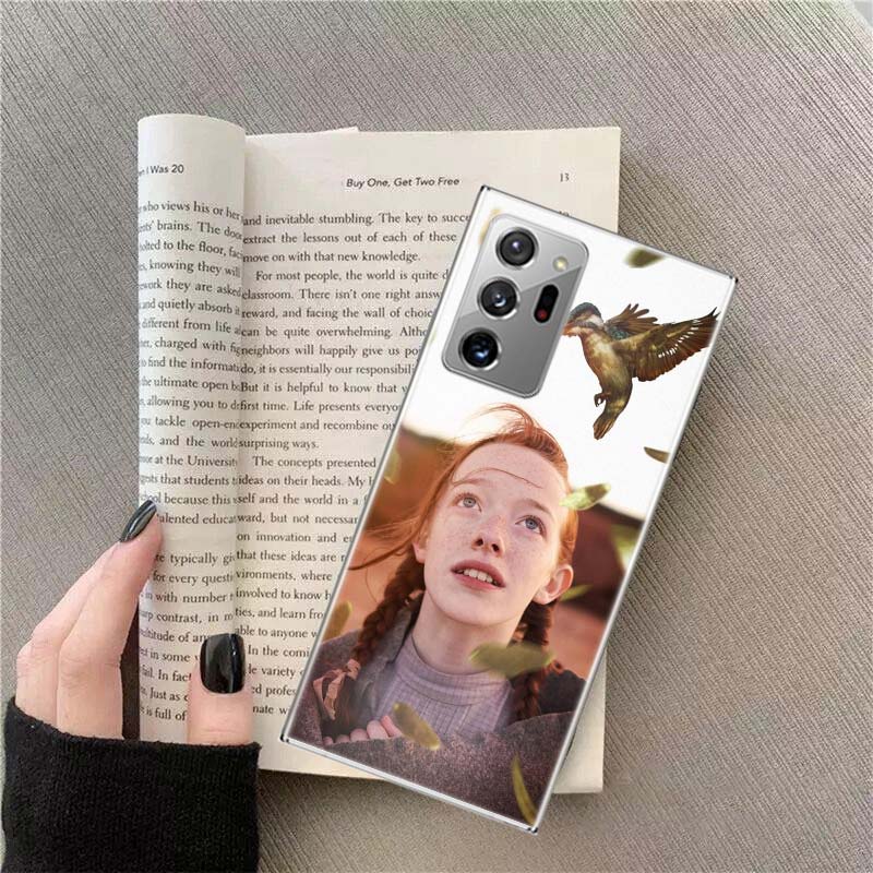 Чехол для телефона Anne With an E для Samsung Galaxy S25 Edge S24 S23 FE S22 Ultra S21+ S20 S10 Plus Чехол Capa Мягкий