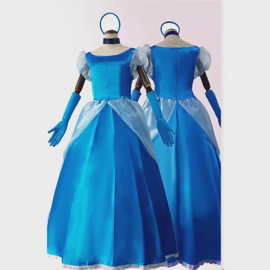 «Взрослый костюм принцессы из сказки — Золушка, Спящая красавица, Рапунцель в стиле платья для Хэллоуина или сценического представления»