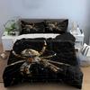 Spider on black web. Bedding sets Duvet cover sets Duvet covers Pillowcases(1 * Duvet Cover 2 * Pillowcases without duvet insert)