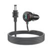 Mini Power Cable 12V-24V Socket Adapter To DC Power Cable with Type-C Port and Voltmeter 16.4Ft