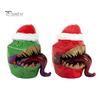 1/2 шт. Рождественская шапка с игральными костями «Инопланетяне», смоляная шапка Санты, игральные кости, украшение, прочные многосторонние игровые кости для детей и взрослых, семейная вечеринка, игровой реквизит