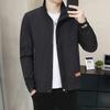 Повседневная куртка для активного отдыха, мужская куртка на весну и осень, тонкая секция молодежной модной куртки, удобные топы с воротником-стойкой, осенние модели