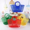 Simple Hollow Basket Plastic Washing Basket New Storage Basket
