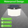 1/2PCS Solar Street Light 432 LED Reflector 3 Lighting Modes Waterproof Solar Powered Motion Sensor Wall Lamp for Garden Patio