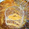 Handheld French Fry Basket Reusable Frying Basket Portable Fries Holder  Kitchen Frying Tools