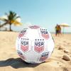 USA football Size 5 Soccer Ball, Machine-Stitched PVC, Durable & High Bounce, All Ages Fit, fan merchandise, matches & outdoor use.