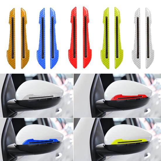 1 Pair Anti Collision Strip Universal Car Supplies Strong Adhesion Auto Avoidance Protective Sticker Mini Anti-scratch