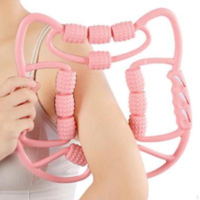 Роликовый массажер для ног от целлюлита на бедрах, 12 колес, массажное оборудование, глубокий массаж тканей