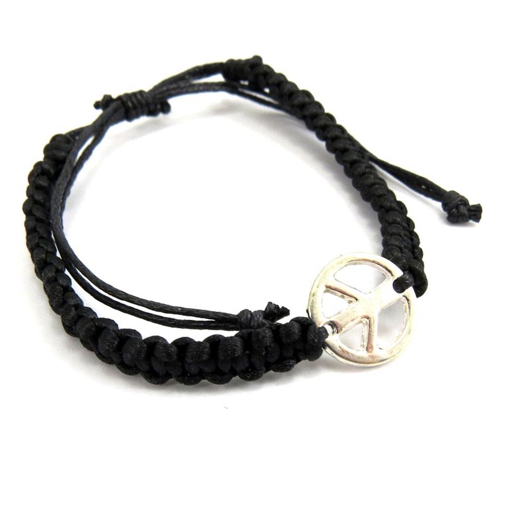 Les Trésors De Lily [L6429] — Необычный черный браслет «Мир»