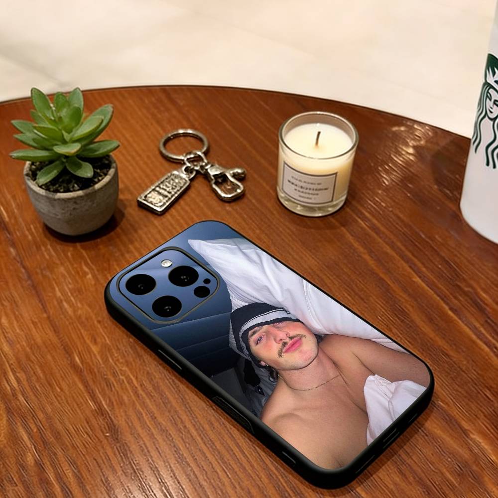 Чехол для телефона певца Бенсона Буна Мягкий Силиконовый черный Для IPhone 17 16 15 14 13 12 11 X XR Plus Pro Max Plus