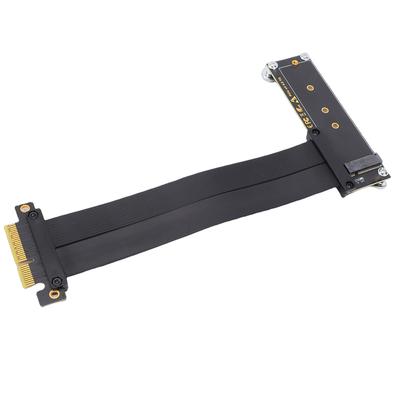 Кабель-удлинитель PCIe 4.0 X4, карта-адаптер NVMe 8 ГБ, магнитная карта расширения PCIe для GPU, сетевой карты, устройства расширения