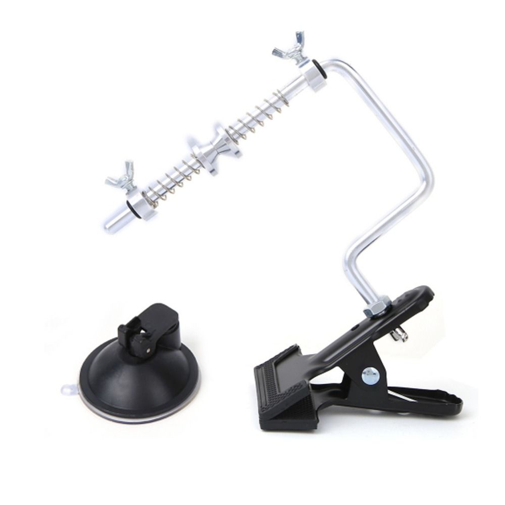 with Suction Cup and Clamp Fishing Line Spooler Reel Spooling Tool  for Multiple Size Spools