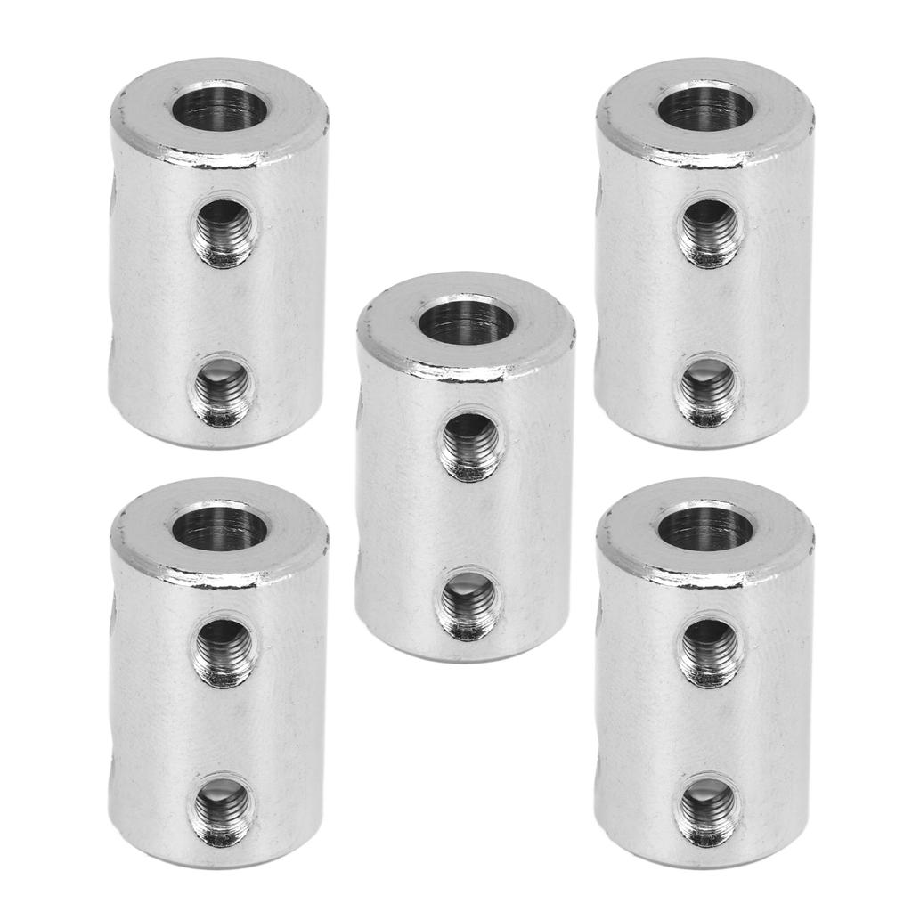 5pcs Flexible Shaft Coupling 6 To 6mm Steel High Strength Motor Shaft Connector for Transmission