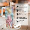 Blank 40oz Handled Insulated Cup Drop Shipping Vacuum Tumbler for Outdoor Cycling Long Trip Water Supply