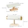 Stylish Jewelry Display Holder Craft from Sturdy Wood and Lint Suitable for Professional and Personalize Collections