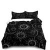Vintage Celestial Sun Moon Duvet Set King Queen Double Full Twin Single Size Bed Linen Set