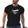 A320 neo Футболка смешные футболки мужчина футболка мужчина повседневная Футболка
