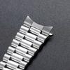 12/14/16/18/19/20/22/24mm for Rolex Stainless Steel Adapter for Seiko Curved End Link Strap Connector Watch Band Accessories