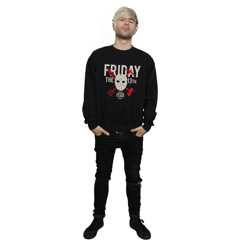 Friday 13th Mens Day Of Fear Sweatshirt