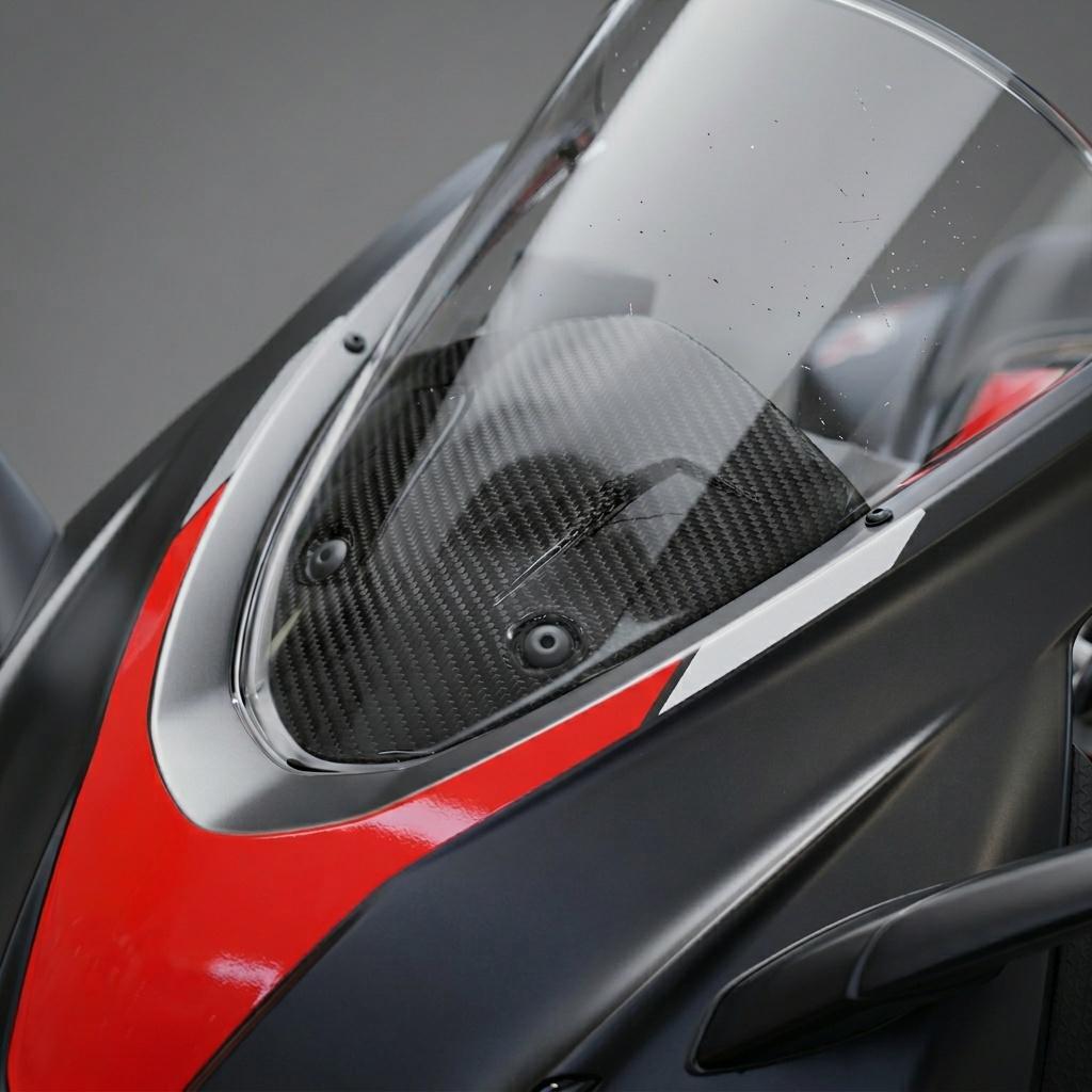Накладка на приборную панель из углеродного волокна под ветровое стекло для Aprilia RS 660 2020-2025