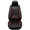 2022 All-Season Full Leather Car Seat Cushion with Fixed Waist Design