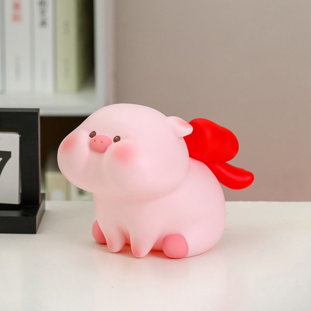 Pig Savings Jar Vinyl Money Boxes Piggy Bank Model Safe Deposit Box  Children/Kids