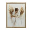 Angel Clouds Angel Clouds, 40X50 Cm, Gold Aluminum Frame, 230 Gsm Matte Paper