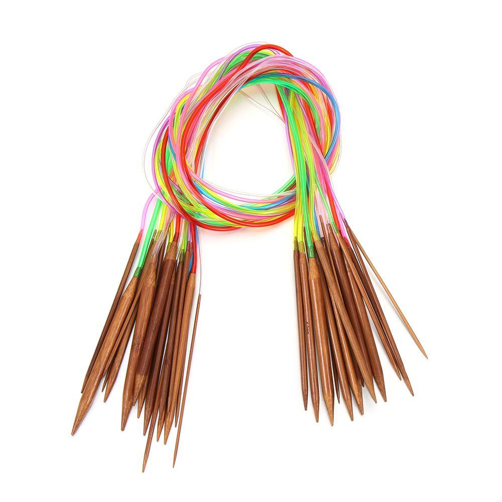 Гладкие цветные трубчатые швейные принадлежности булавка для вязания спицы круговые спицы