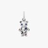 PAndora 792986c01 Movable Teddy Bear Pendant And Dangle Silver Charm