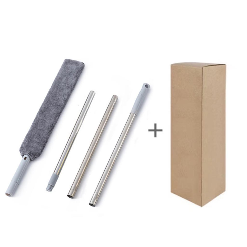 This Extended, Connectable Duster Is A Handy Tool For Cleaning Gaps And Crevices, Perfect For Home Use And Cleaning Under Beds.
