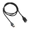 100cm Cable Length AUX Audio Input Car USB Adapter Data Wire
