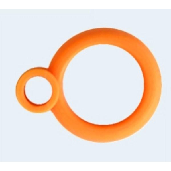 Anyfarm, 2 шт., двусторонние тренировочные палочки для еды + 2 шт., сменный набор силиконовых колец, Cloud B, 1 комплект